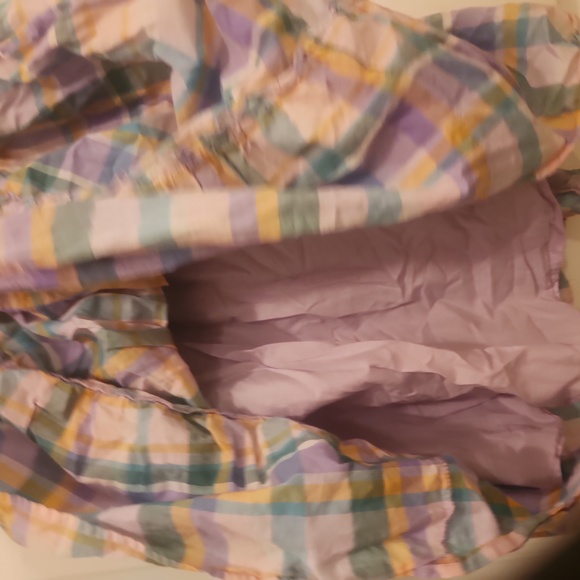 Wild Fable Plaid Spring Dress with Lining and Elastic Back - Picture 7 of 7